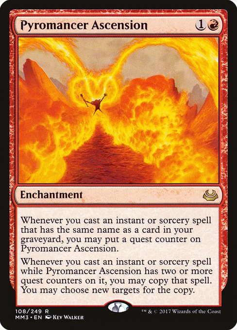 Pyromancer Ascension - Modern Masters 2017 (MM3) #108