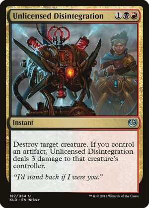 Unlicensed Disintegration - Kaladesh (KLD) #187