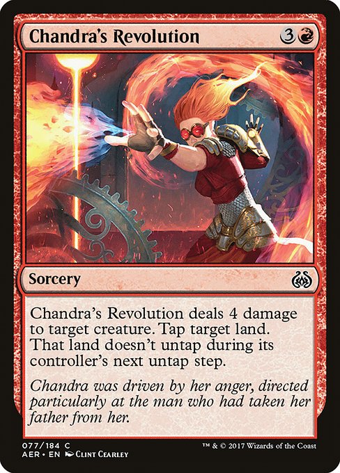 Image: Chandra's Revolution - Aether Revolt (AER) #77