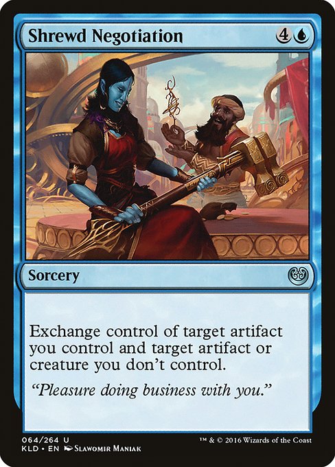 Shrewd Negotiation - Kaladesh (KLD) #64