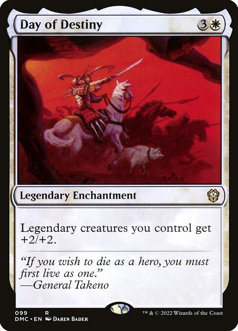 Day of Destiny - Dominaria United Commander (DMC) #99