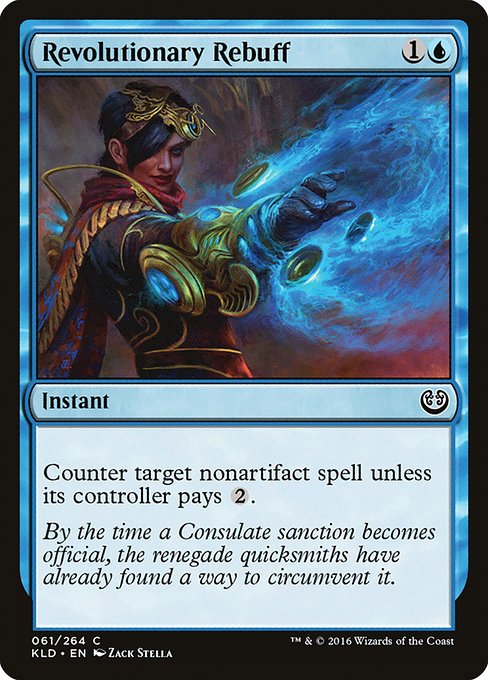 Revolutionary Rebuff - Kaladesh (KLD) #61