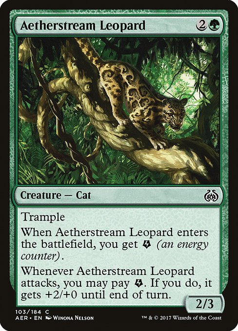 Aetherstream Leopard - Aether Revolt (AER) #103