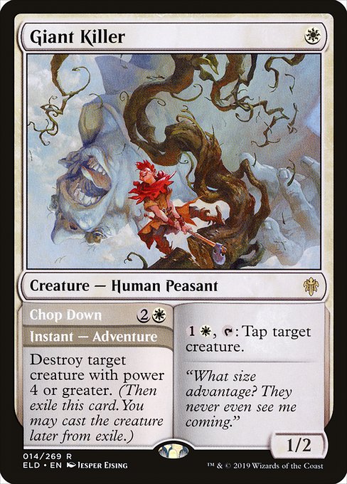 Giant Killer // Chop Down - Throne of Eldraine (ELD) #14