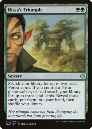 Nissa's Triumph - War of the Spark (WAR) #170