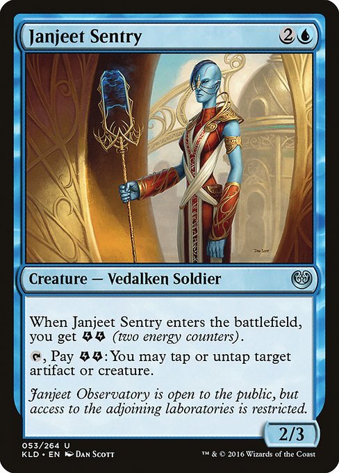 Janjeet Sentry - Kaladesh (KLD) #53