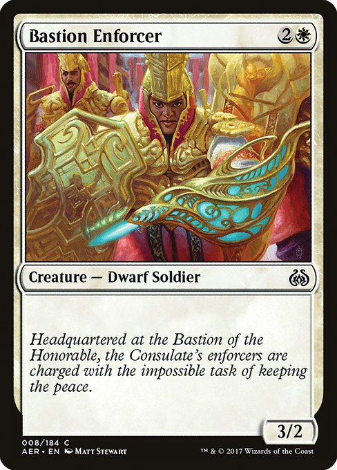Image: Bastion Enforcer - Aether Revolt (AER) #8