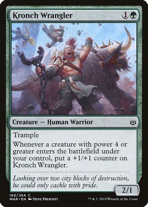 Kronch Wrangler - War of the Spark (WAR) #166