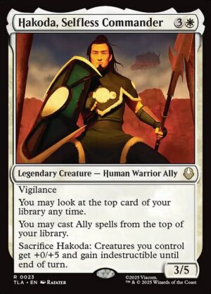 Hakoda, Selfless Commander - Avatar: The Last Airbender (TLA) #23 (Foil)