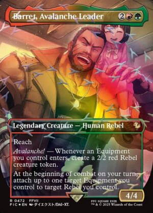 Barret, Avalanche Leader - Final Fantasy Commander (FIC) #472 (Foil)