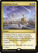 Crackling Doom - Khans of Tarkir (KTK) #171 (Foil)