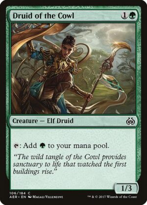 Druid of the Cowl - Aether Revolt (AER) #106