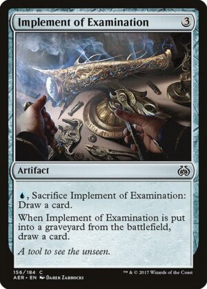 Implement of Examination - Aether Revolt (AER) #156
