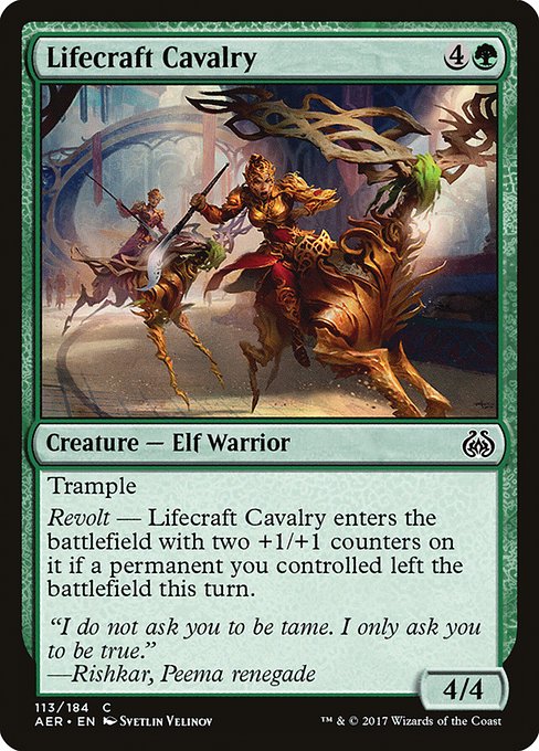 Lifecraft Cavalry - Aether Revolt (AER) #113