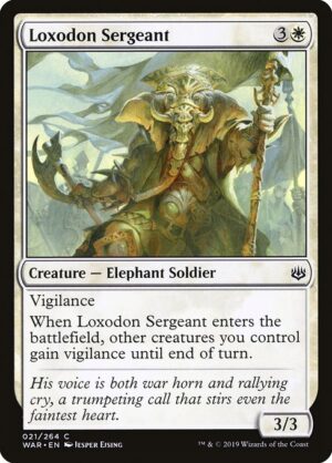 Loxodon Sergeant - War of the Spark (WAR) #21