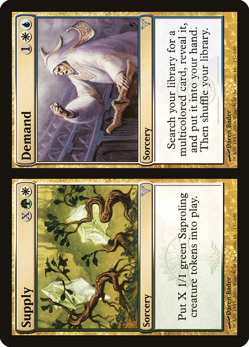 Supply // Demand - Dissension (DIS) #157 (Foil)