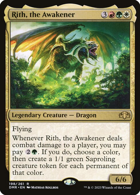 Rith, the Awakener - Dominaria Remastered (DMR) #198 (Foil)
