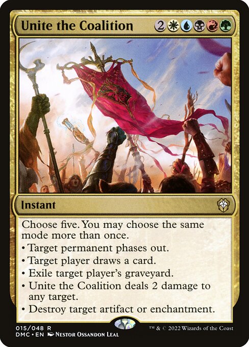 Unite the Coalition - Dominaria United Commander (DMC) #15