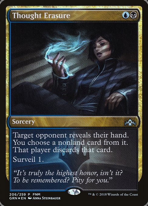 Thought Erasure - Guilds of Ravnica Promos (PGRN) #206 (Foil)