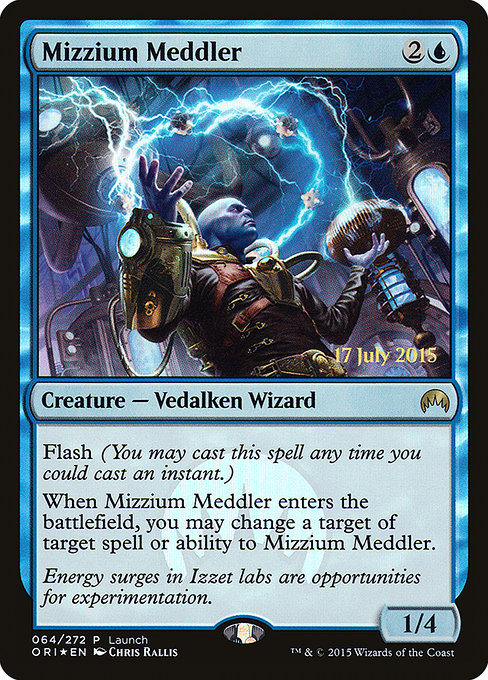 Mizzium Meddler - Magic Origins Promos (PORI) #64 (Foil)