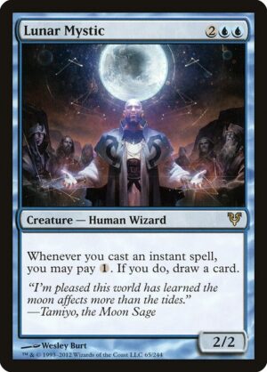 Lunar Mystic - Avacyn Restored (AVR) #65 (Foil)