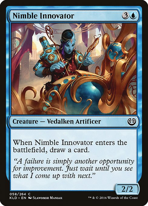 Nimble Innovator - Kaladesh (KLD) #58