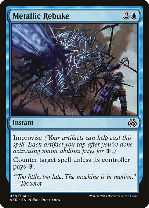 Metallic Rebuke - Aether Revolt (AER) #39