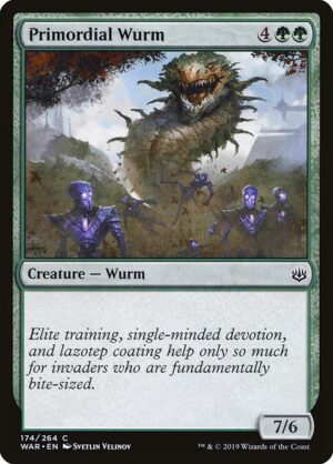 Primordial Wurm - War of the Spark (WAR) #174