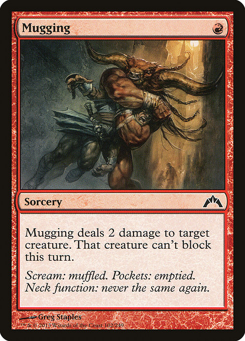 Mugging - Gatecrash (GTC) #102