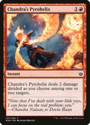 Chandra's Pyrohelix - War of the Spark (WAR) #120