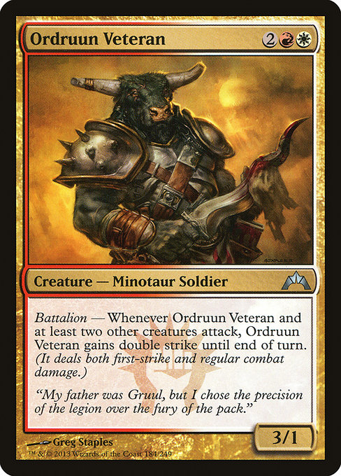 Ordruun Veteran - Gatecrash (GTC) #184