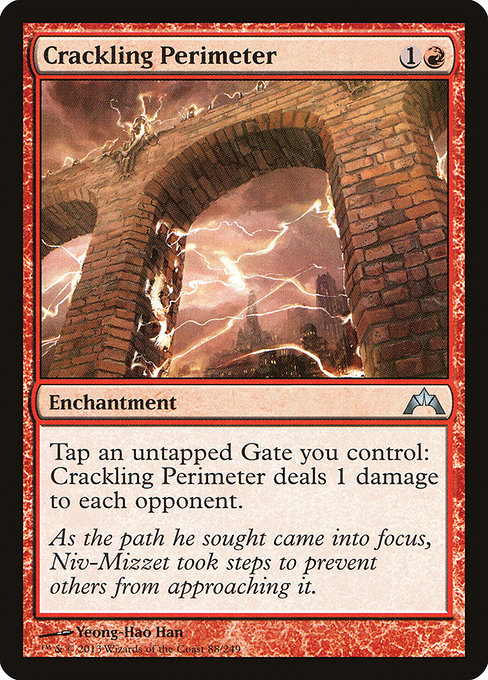 Crackling Perimeter - Gatecrash (GTC) #88