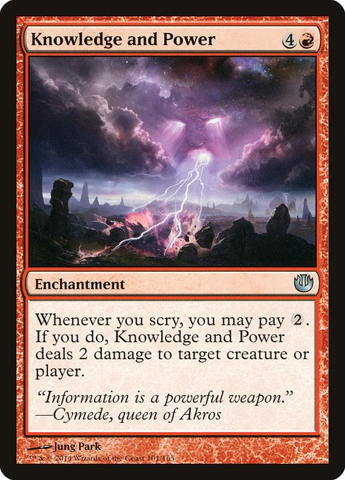 Knowledge and Power - Journey into Nyx (JOU) #101
