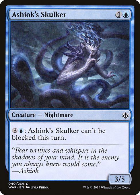 Ashiok's Skulker - War of the Spark (WAR) #40