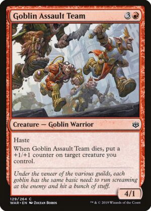 Goblin Assault Team - War of the Spark (WAR) #129