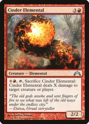 Cinder Elemental - Gatecrash (GTC) #87