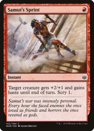 Samut's Sprint - War of the Spark (WAR) #142