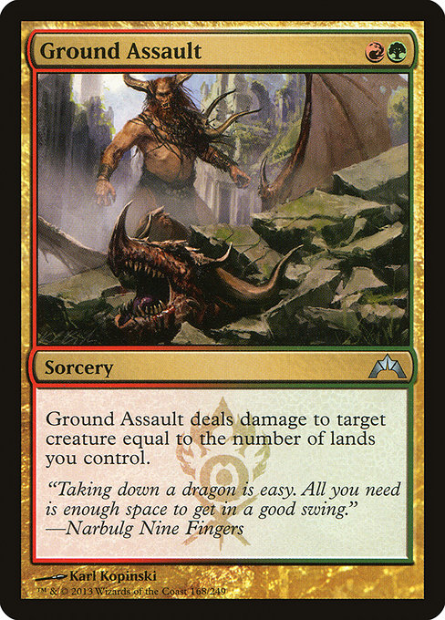 Ground Assault - Gatecrash (GTC) #168