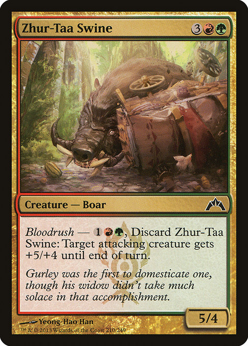 Zhur-Taa Swine - Gatecrash (GTC) #210