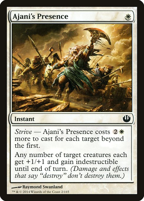 Ajani's Presence - Journey into Nyx (JOU) #2