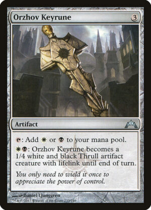 Orzhov Keyrune - Gatecrash (GTC) #233
