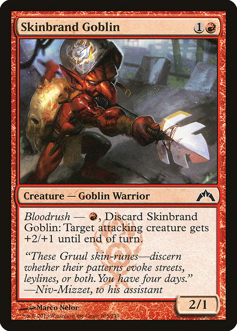 Skinbrand Goblin - Gatecrash (GTC) #105