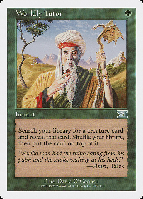 Worldly Tutor - Classic Sixth Edition (6ED) #269