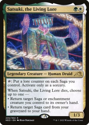 Satsuki, the Living Lore - Kamigawa: Neon Dynasty (NEO) #235