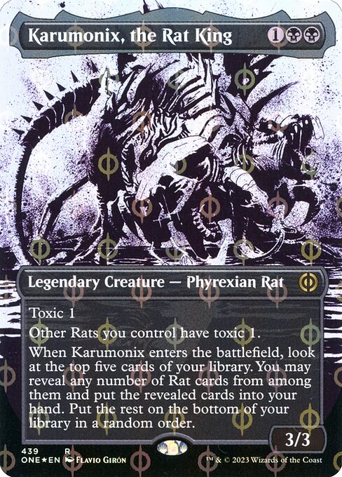Karumonix, the Rat King - Phyrexia: All Will Be One (ONE) #439 (Foil)