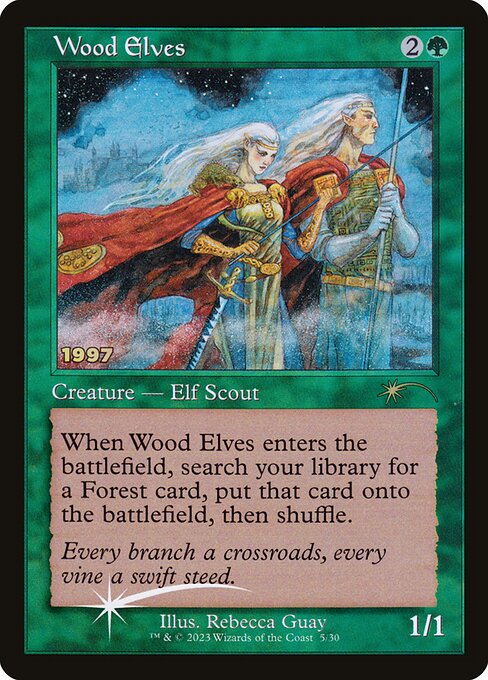 Wood Elves - 30th Anniversary Play Promos (P30A) #5 (Foil)
