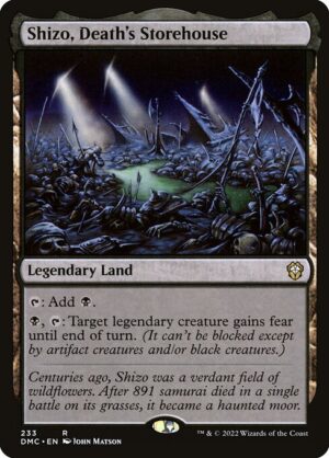Shizo, Death's Storehouse - Dominaria United Commander (DMC) #233