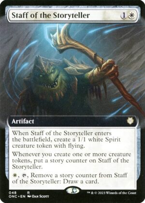 Staff of the Storyteller - Phyrexia: All Will Be One Commander (ONC) #48