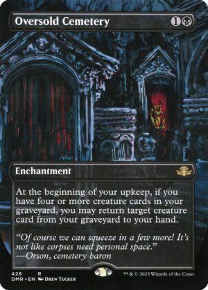 Oversold Cemetery - Dominaria Remastered (DMR) #428 (Foil)