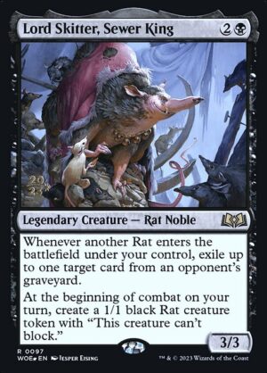 Lord Skitter, Sewer King - Wilds of Eldraine Promos (PWOE) #97s (Foil)